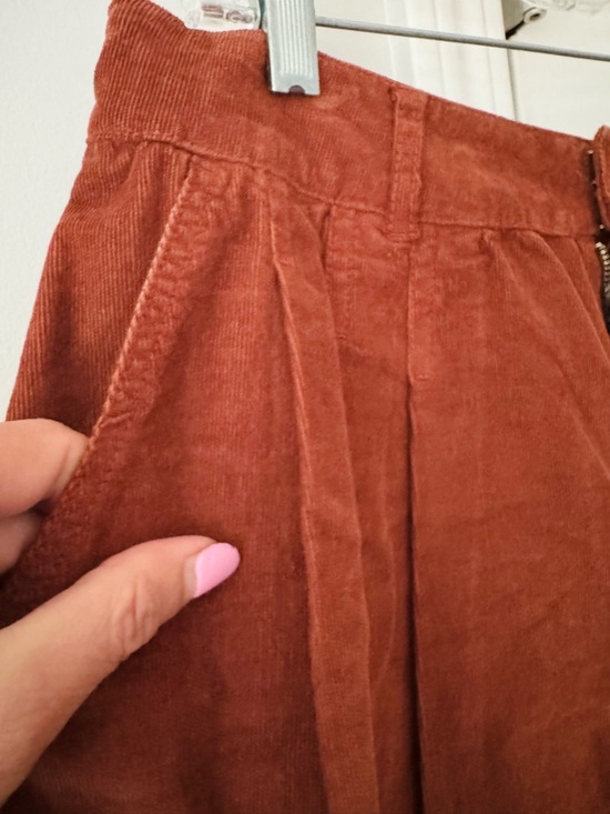 Anthropologie Pilcro Corduroy Pleated Skirty Shorts, Size 30 - Picture 9 of 14